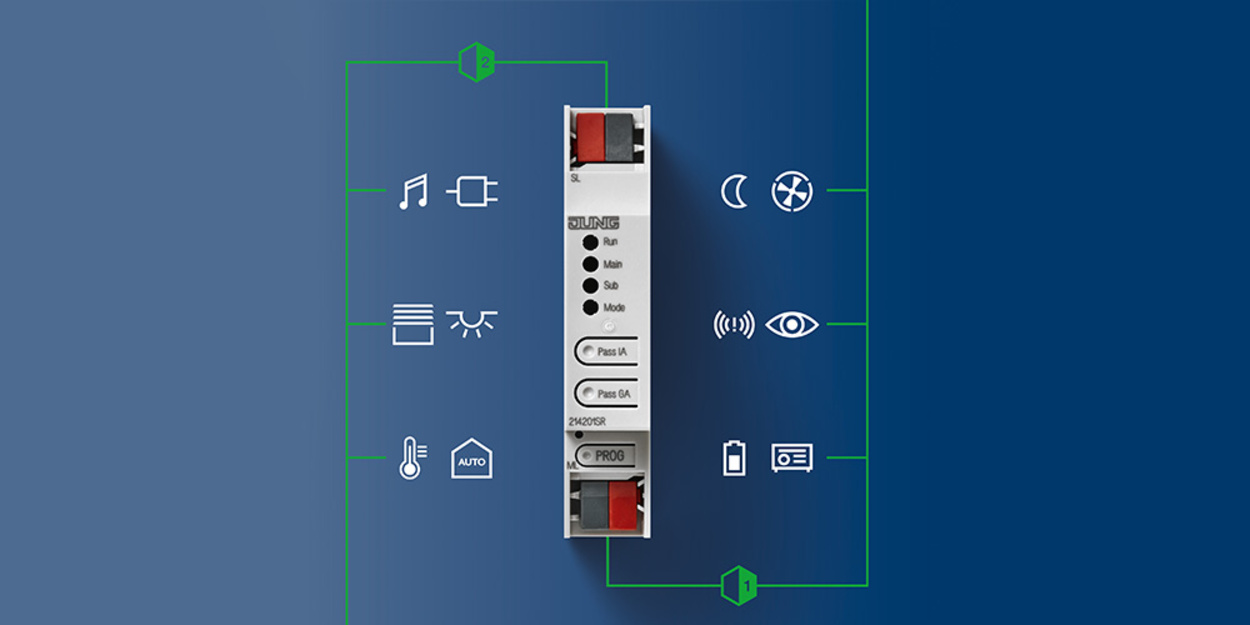 KNX Bereichs- und Linienkoppler bei Klaus Scheller Elektrotechnik in Großlangheim